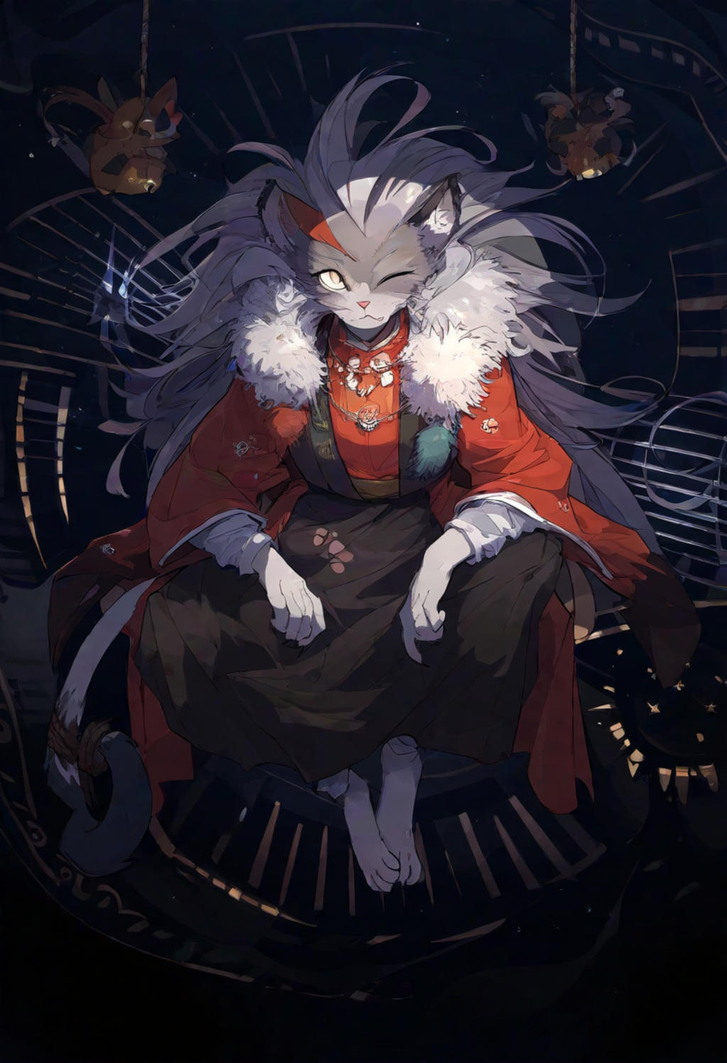猫獣人の防人  (五人衆)