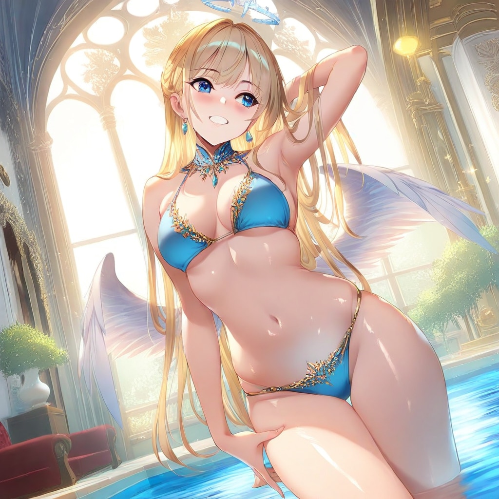 紐ビキニ王女さま！