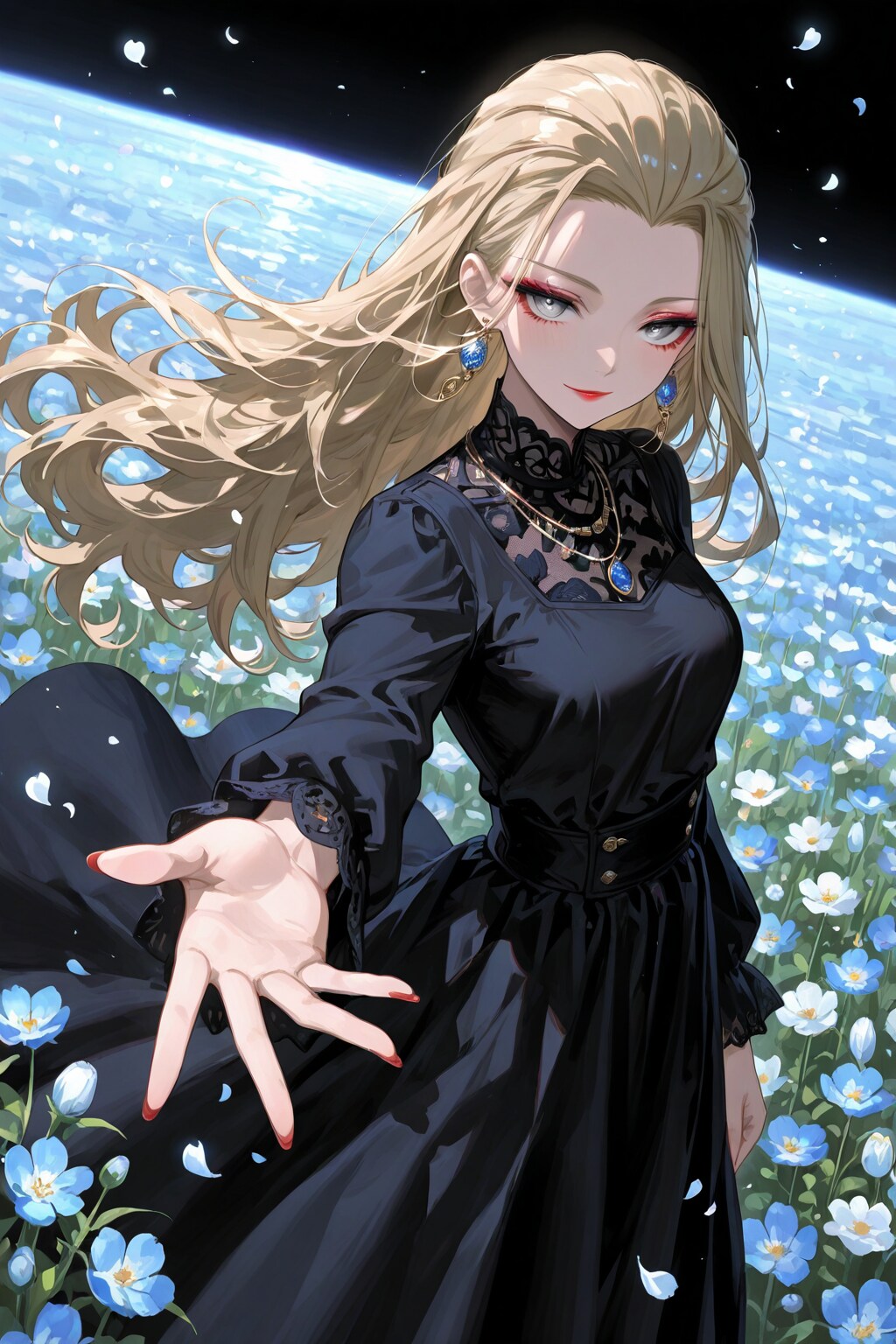 花園のお嬢様　その２ | の人気AIイラスト・グラビア
