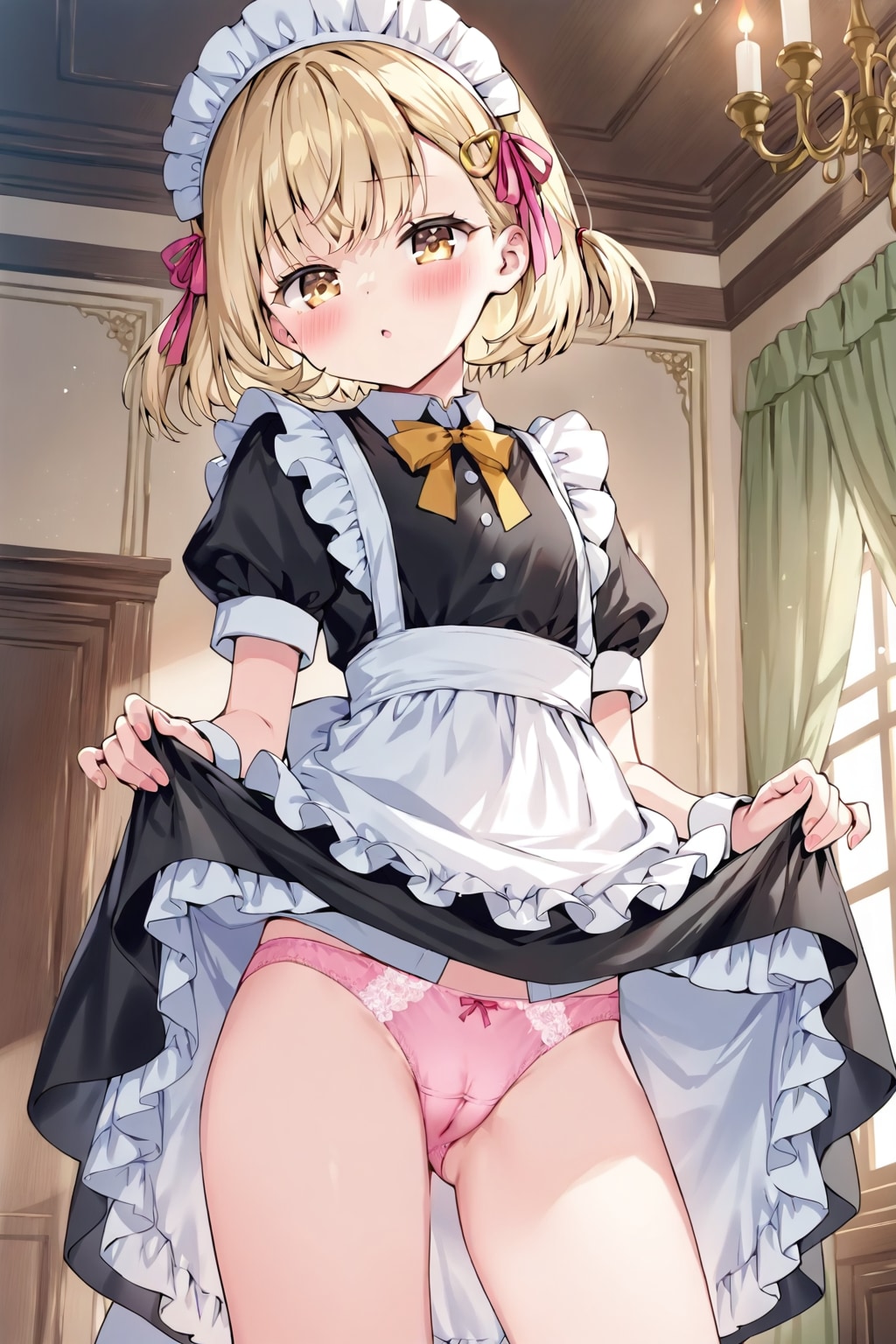 ロリっ子メイドのパンティ