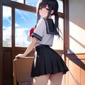 ミニスカ制服ツインテJK♪　こっちを気にしてる♡ 2（12枚） 11枚目