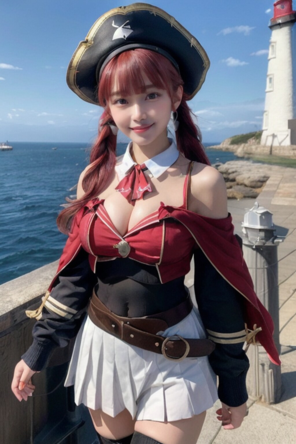 海行こうって言うからこの格好で来たんだけど…