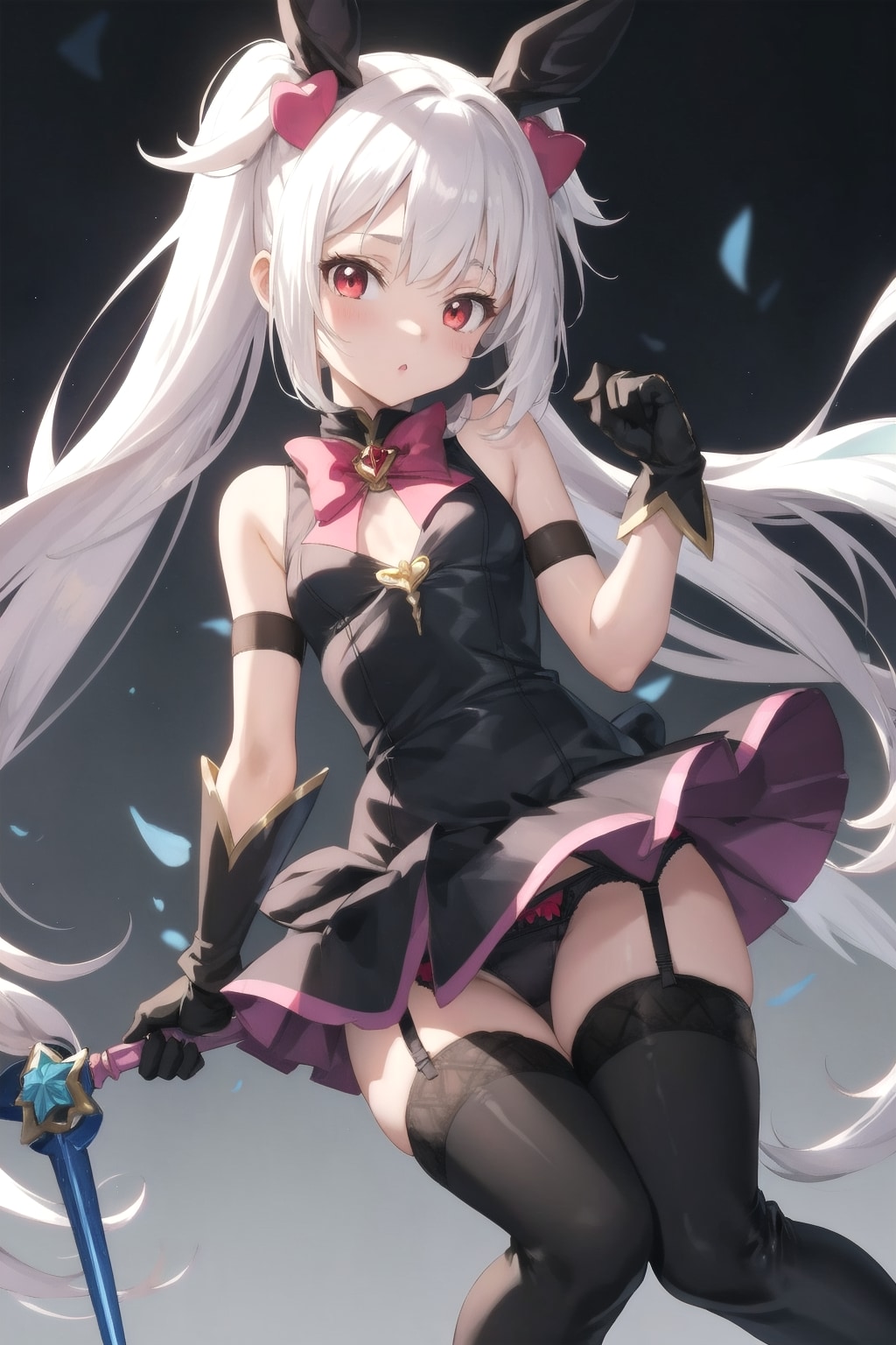 ガーターベルトの魔法少女