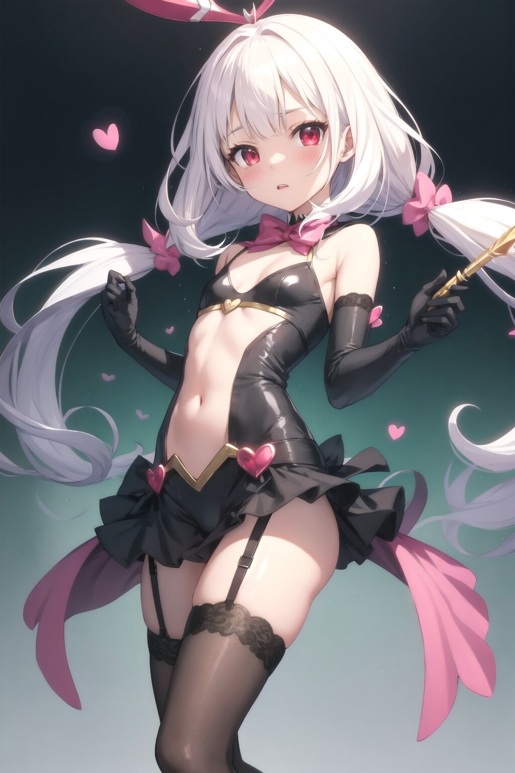 ガーターベルトの魔法少女