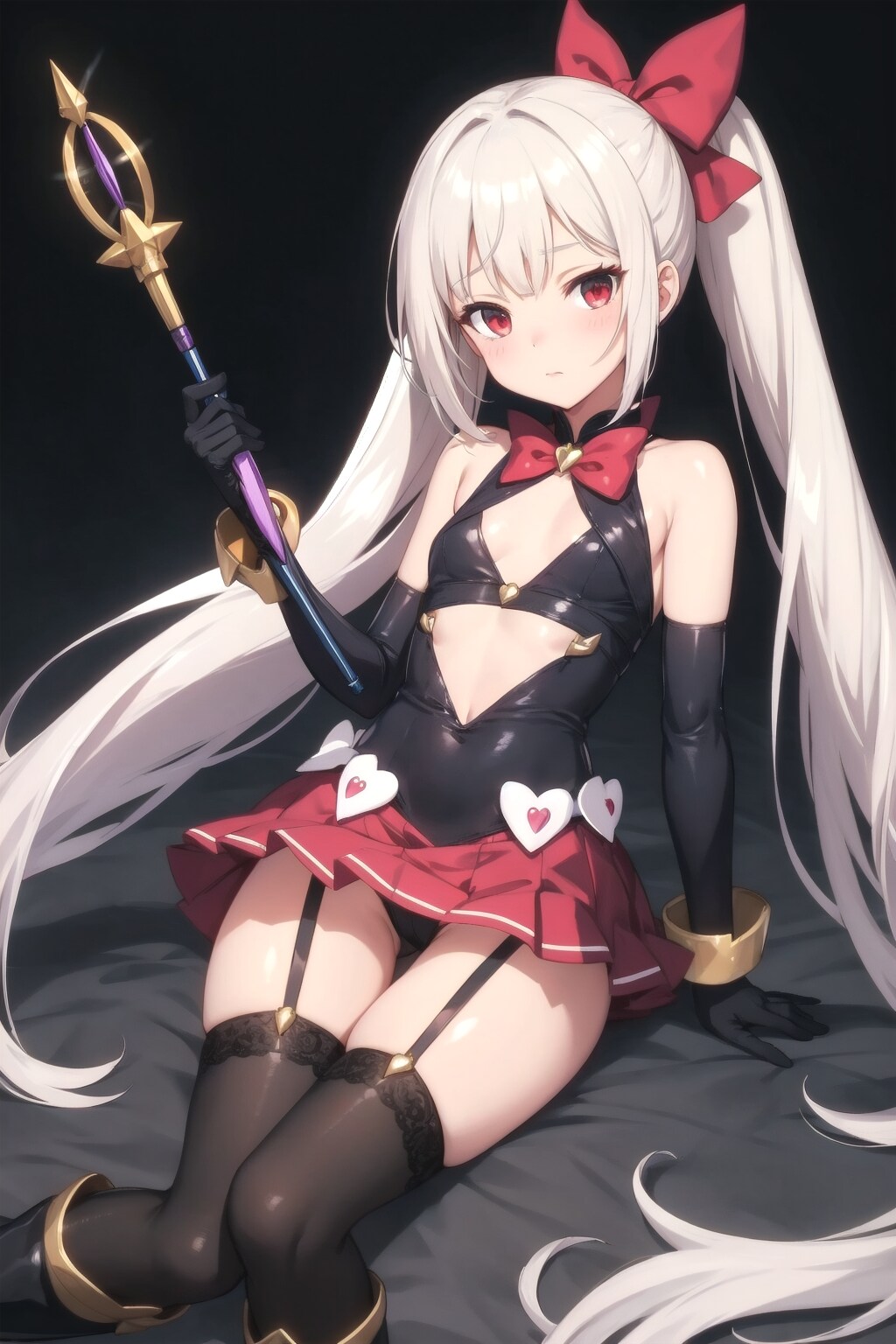 ガーターベルトの魔法少女