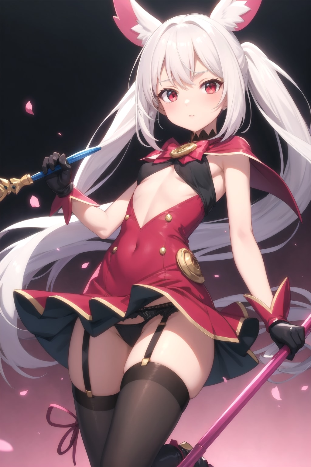 ガーターベルトの魔法少女