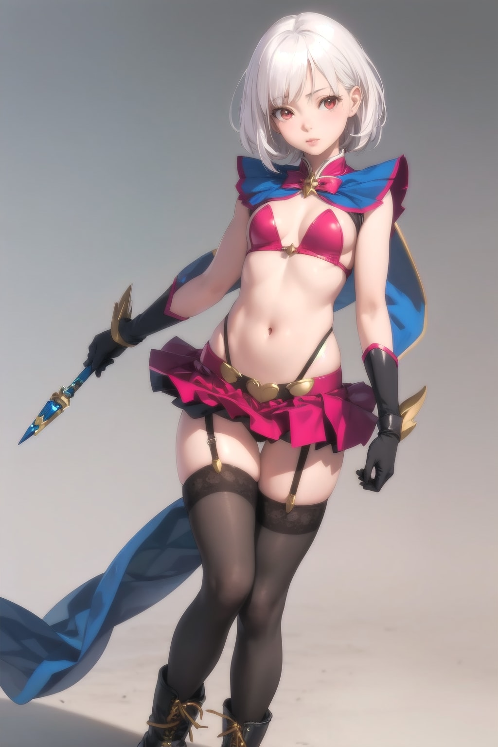 ガーターベルトの魔法少女