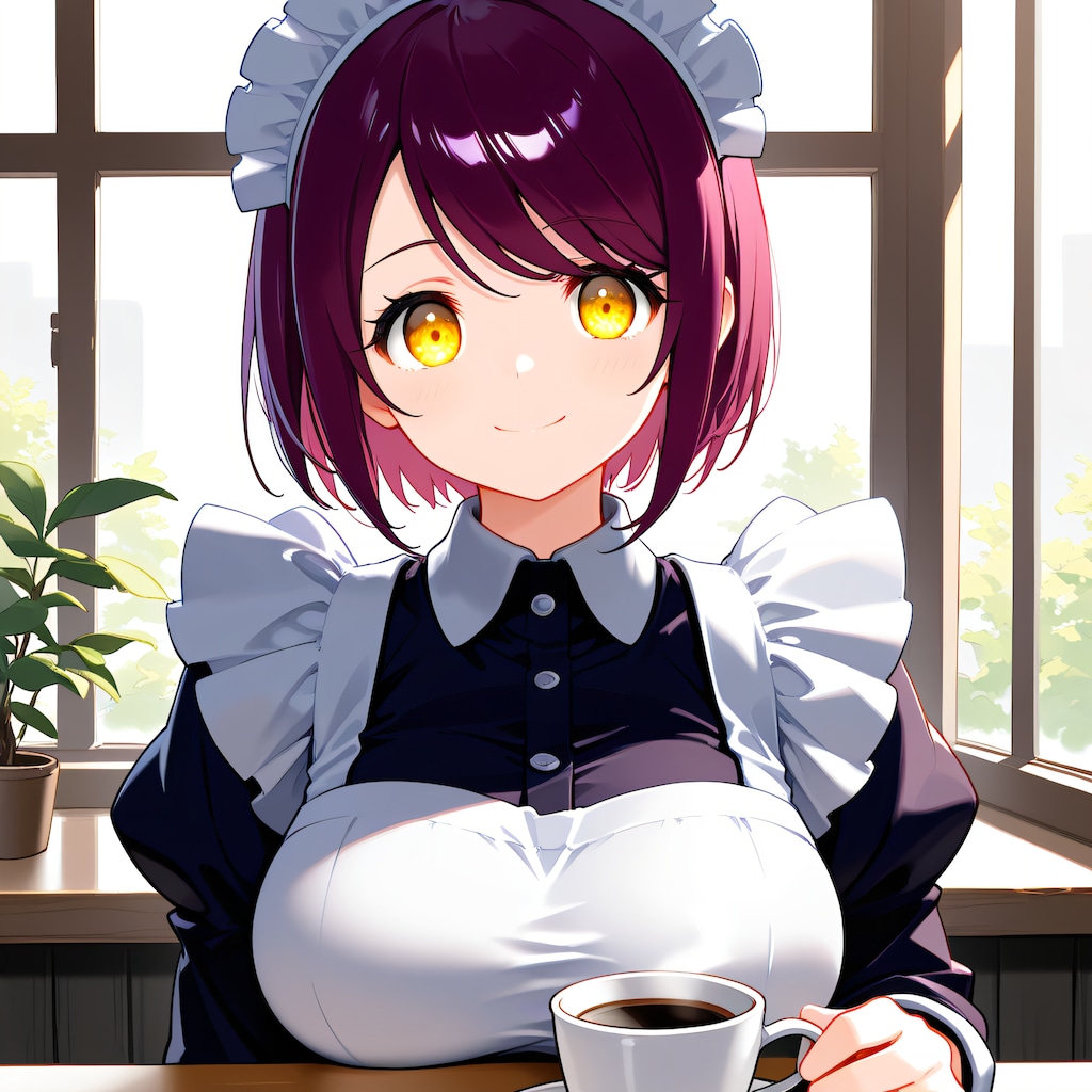 こんにちは（挨拶メイドの芽衣ちゃん）