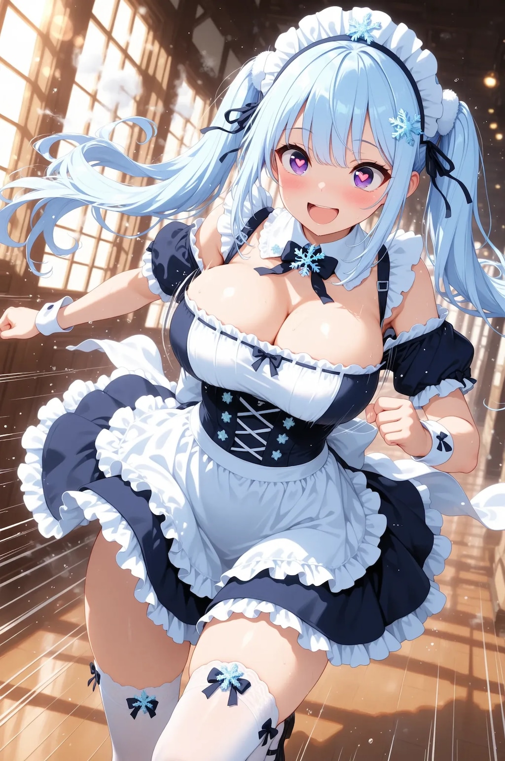 呼んだ？(*💓ω💓*)💨💨💨