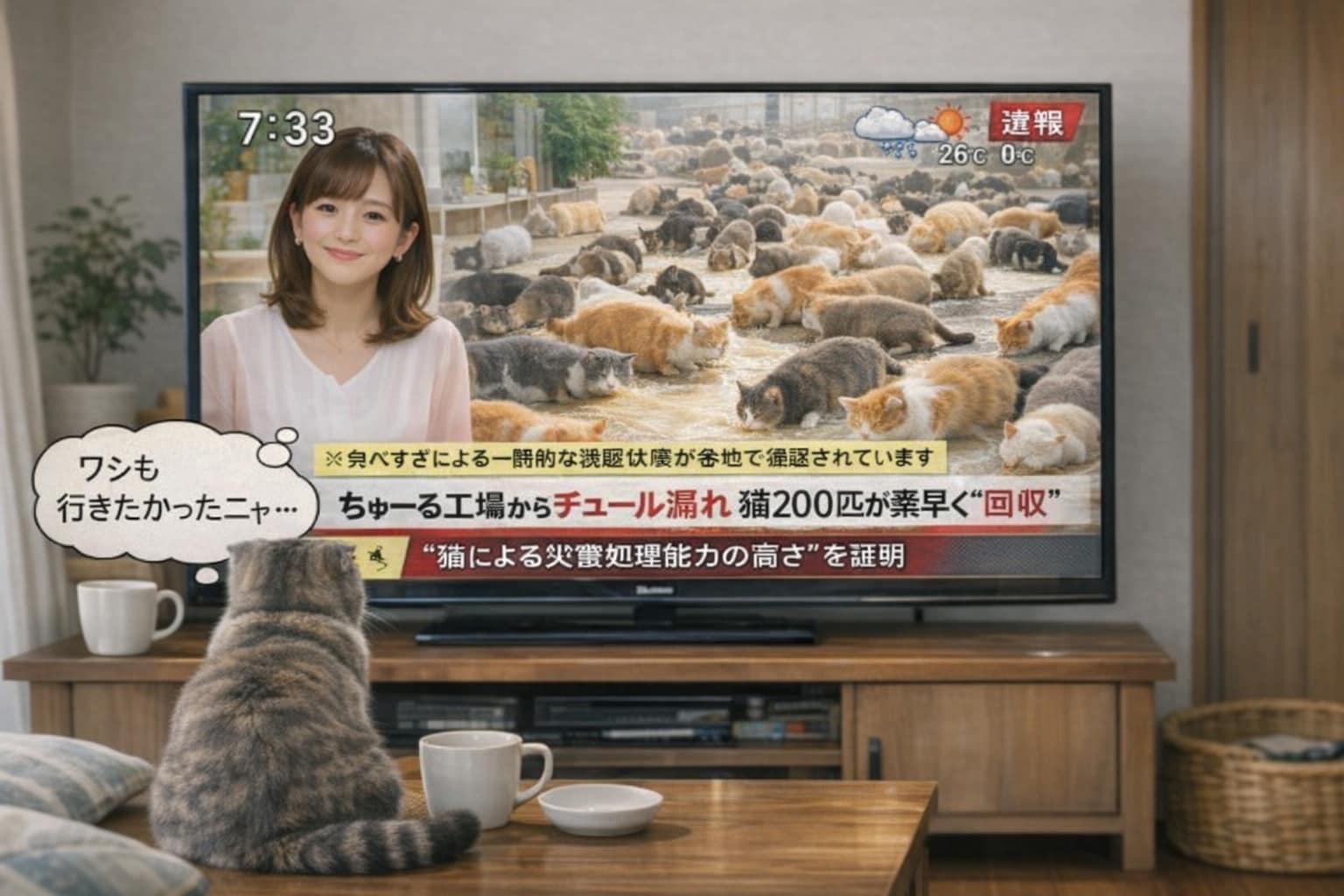 【がぞうどうぞ】奇跡的に死傷者０