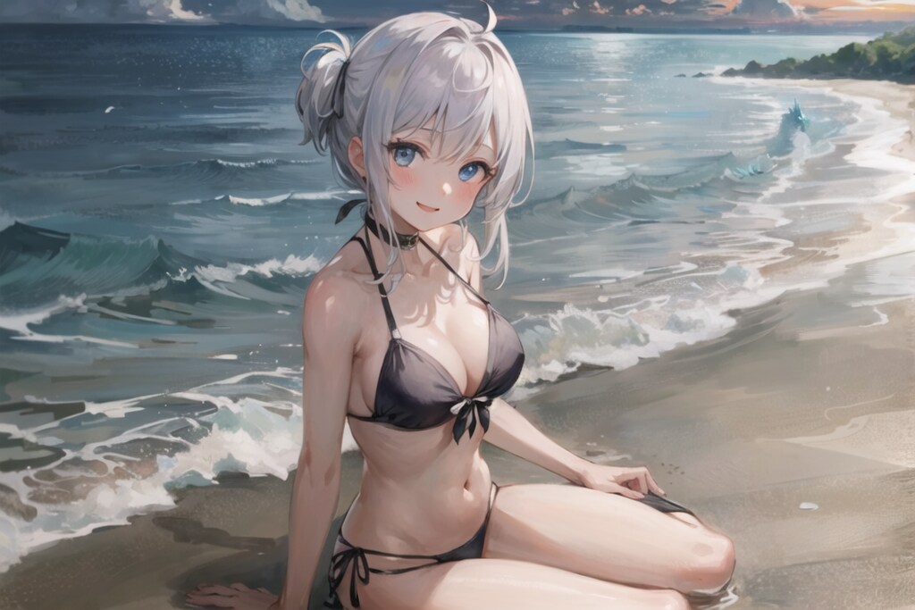 海辺の休日
