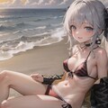 海辺の休日 2枚目
