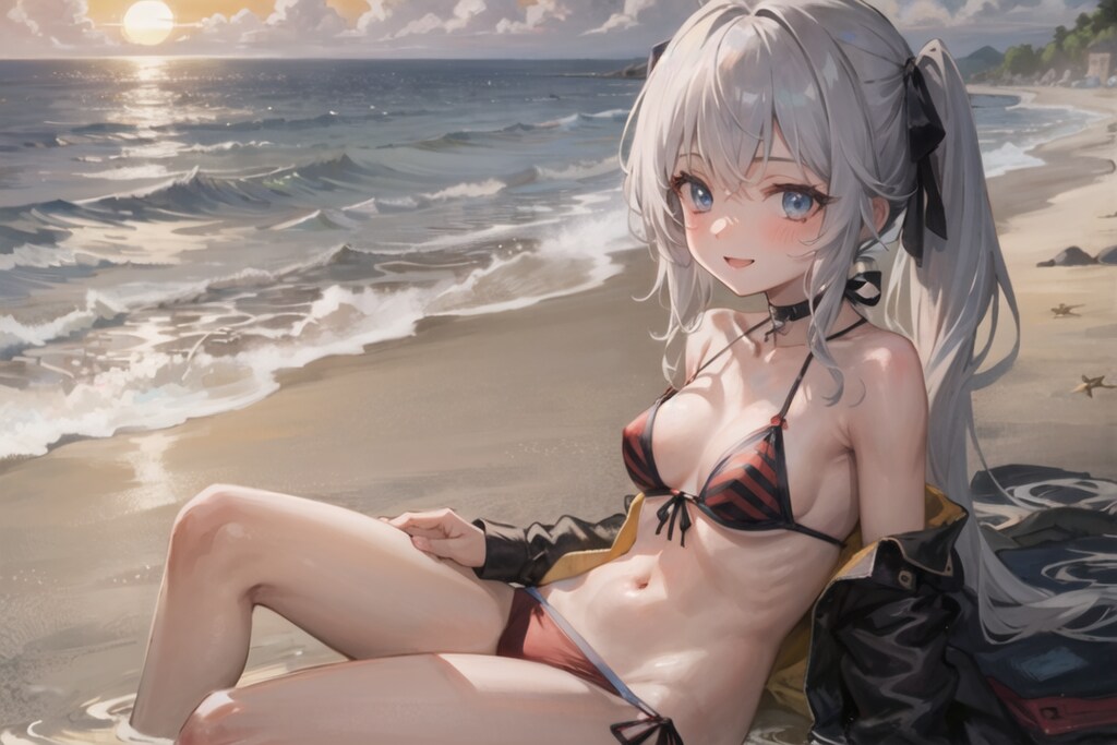海辺の休日
