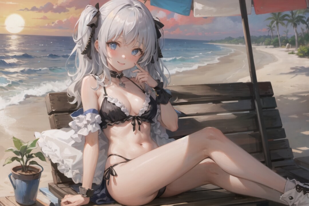 海辺の休日
