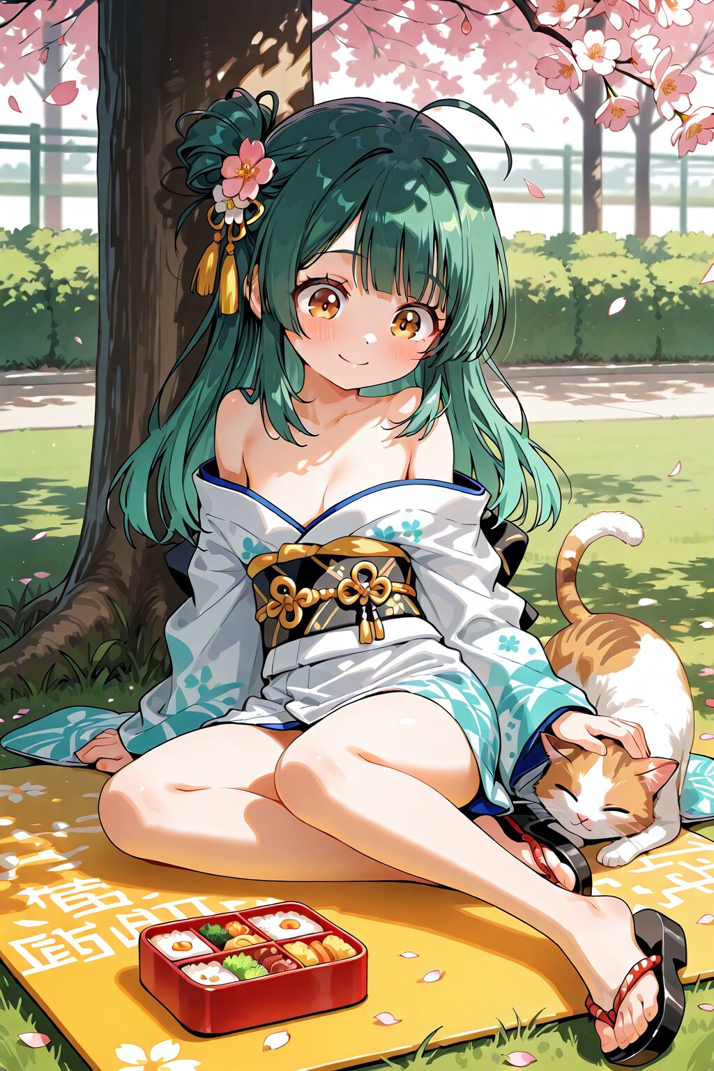 ボンサイちゃんと猫