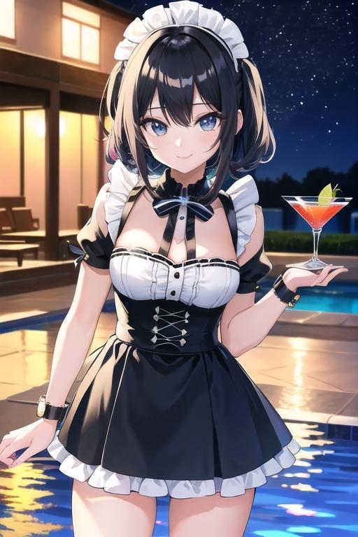 カクテル、手で持って来ました。 | の人気AIイラスト・グラビア