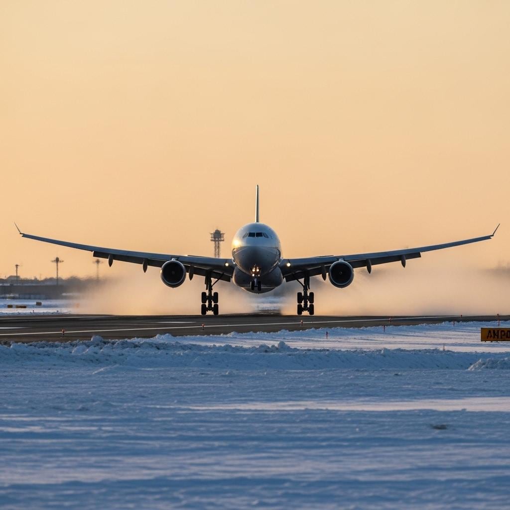 離陸　新千歳空港