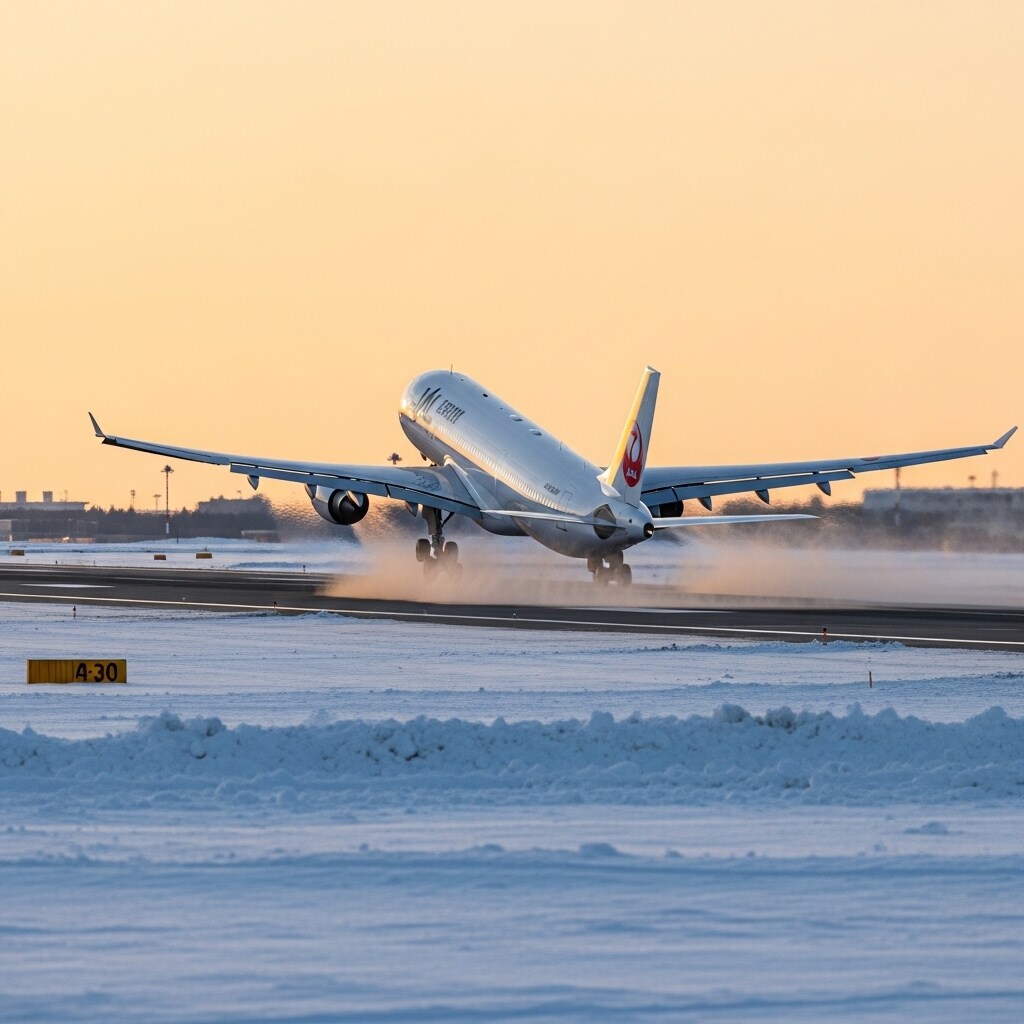 離陸　新千歳空港 | の人気AIイラスト・グラビア