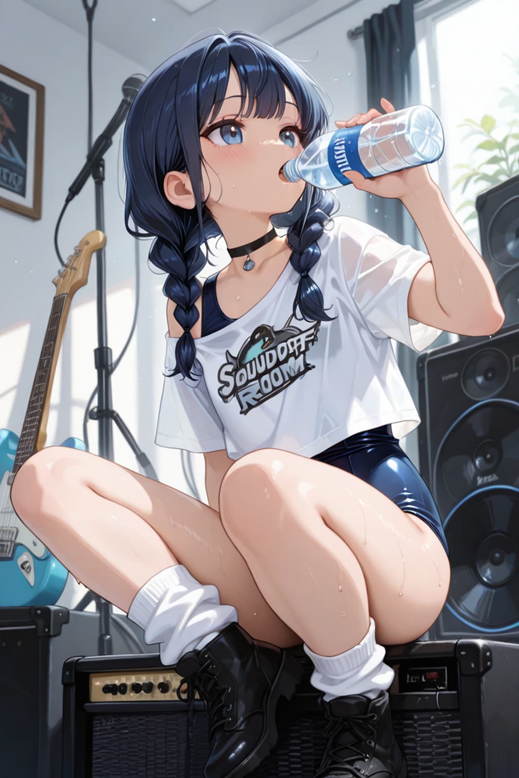 練習（休憩中）