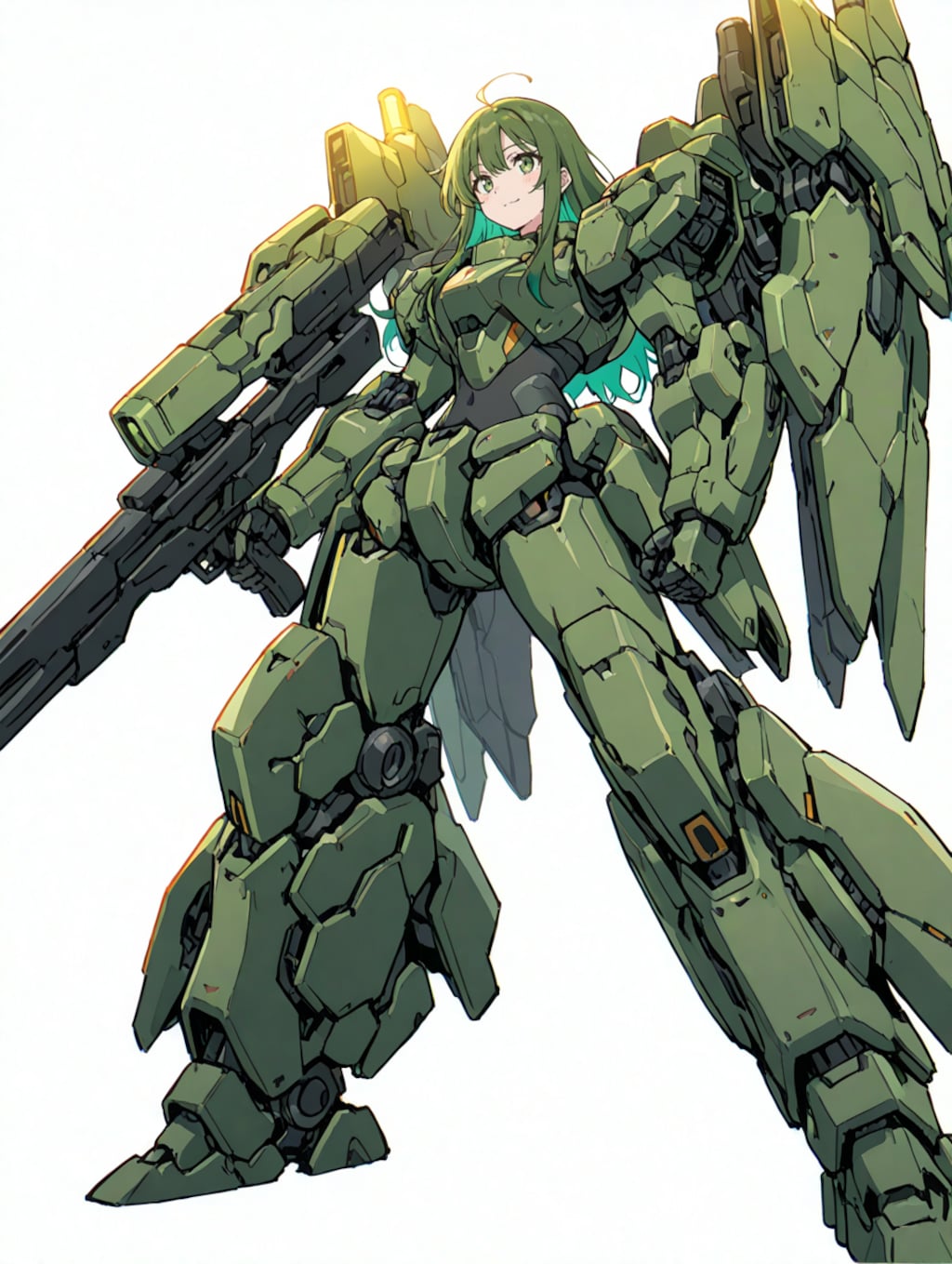 緑の帝国機動兵