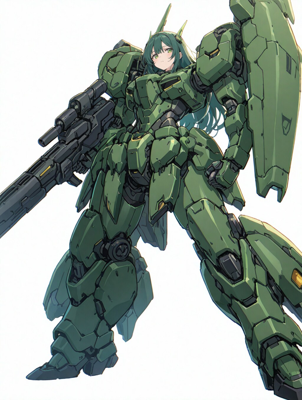 緑の帝国機動兵