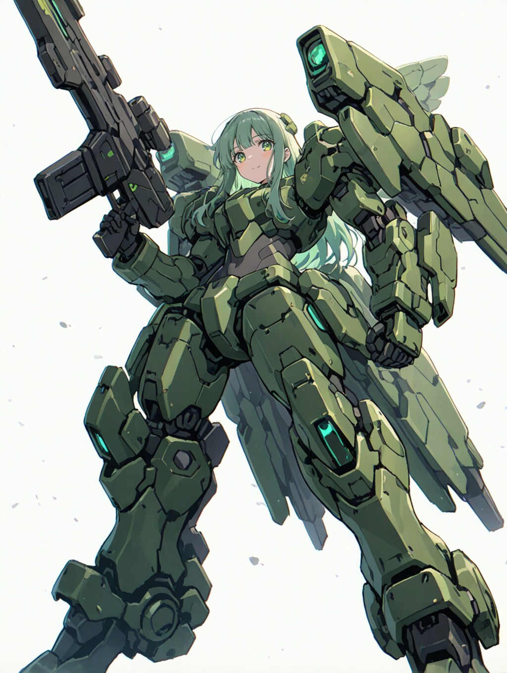 緑の帝国機動兵