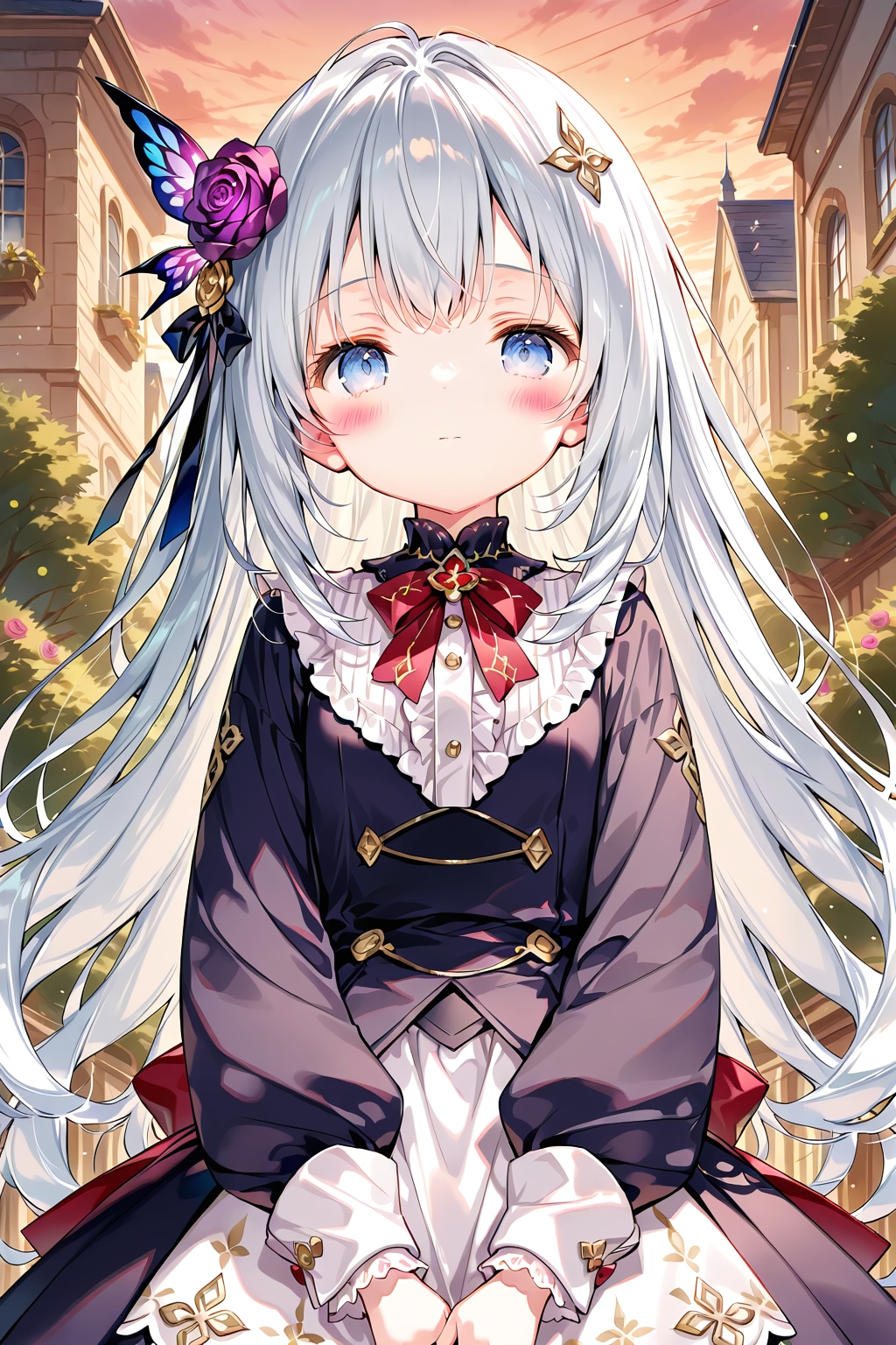 銀髪のロココドール