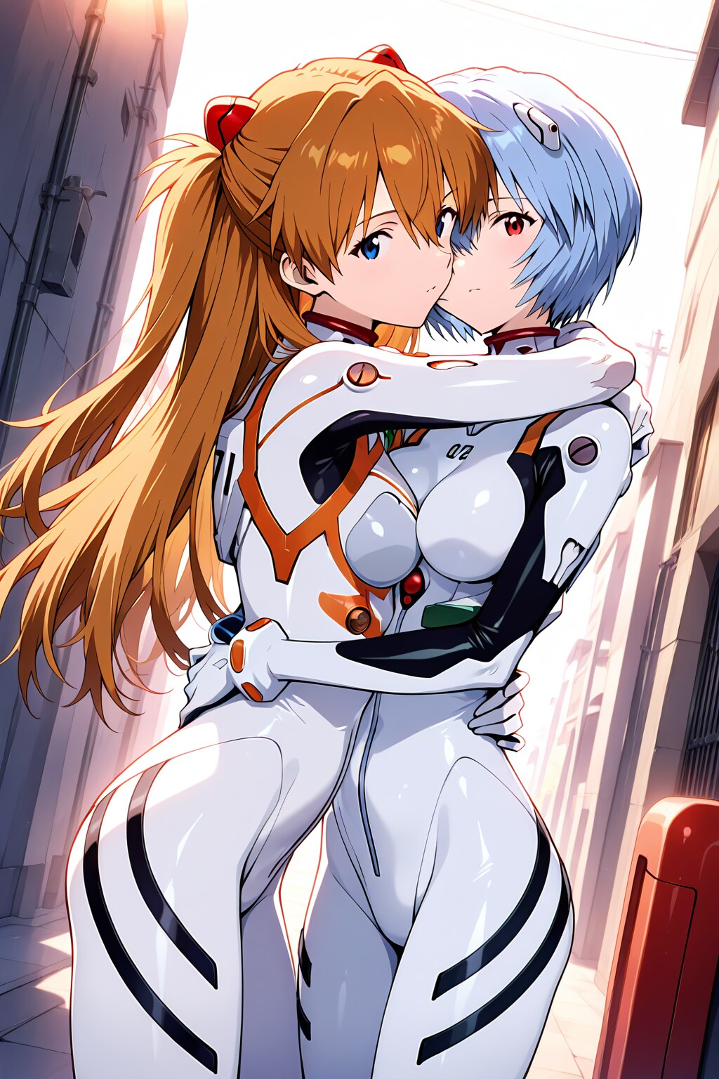 アスカ&綾波レイ