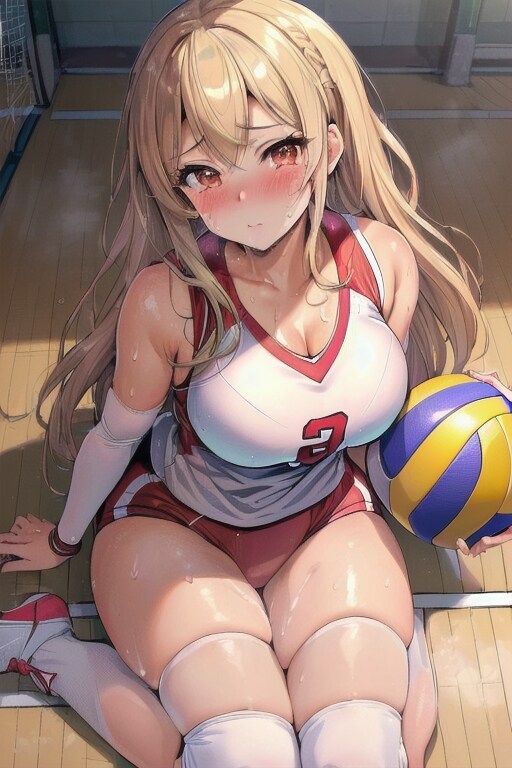 負け犬ギャルバレー部員