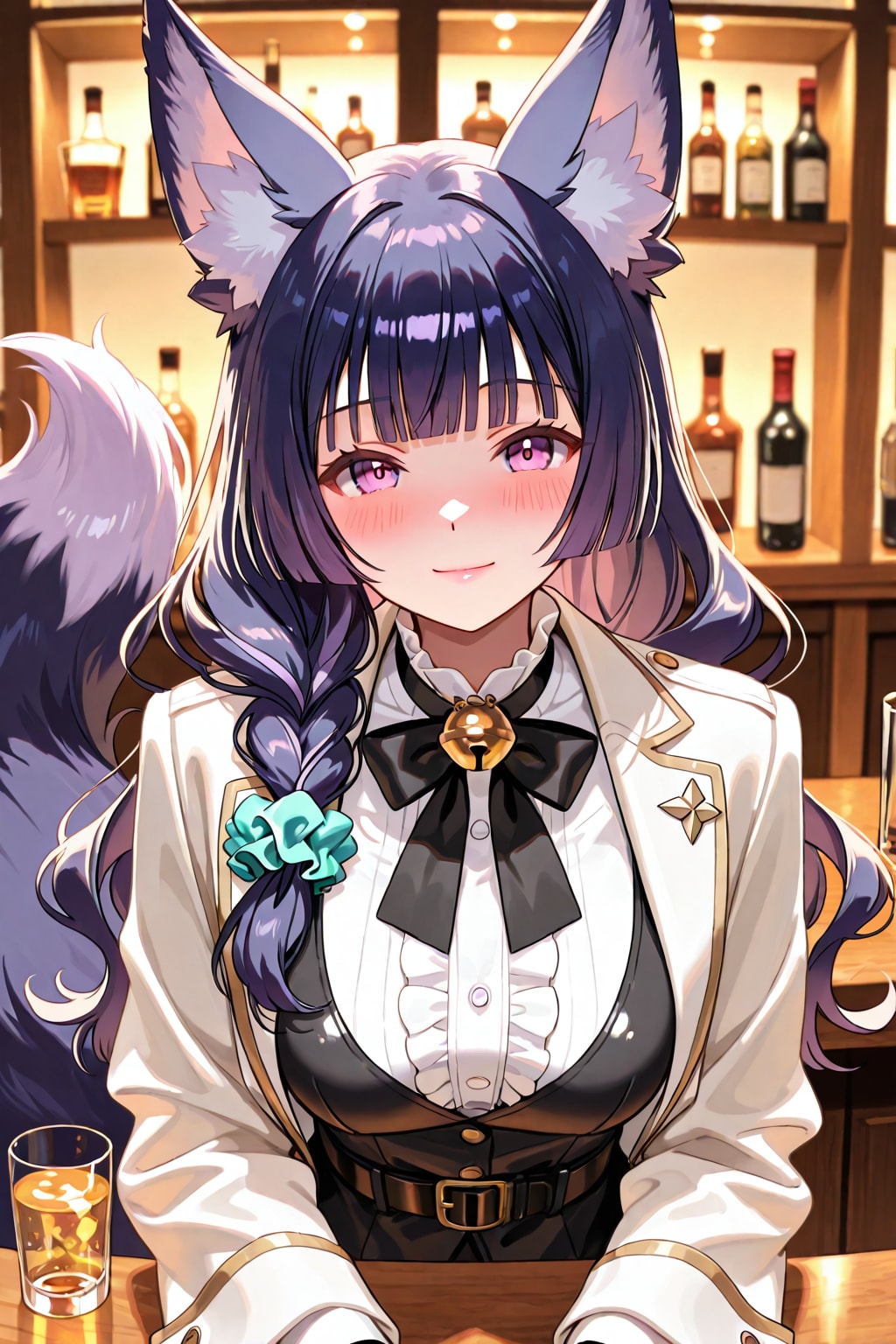 祝❗️1000投稿目はけもみみを付けた絵梨奈ちゃんです❤️
