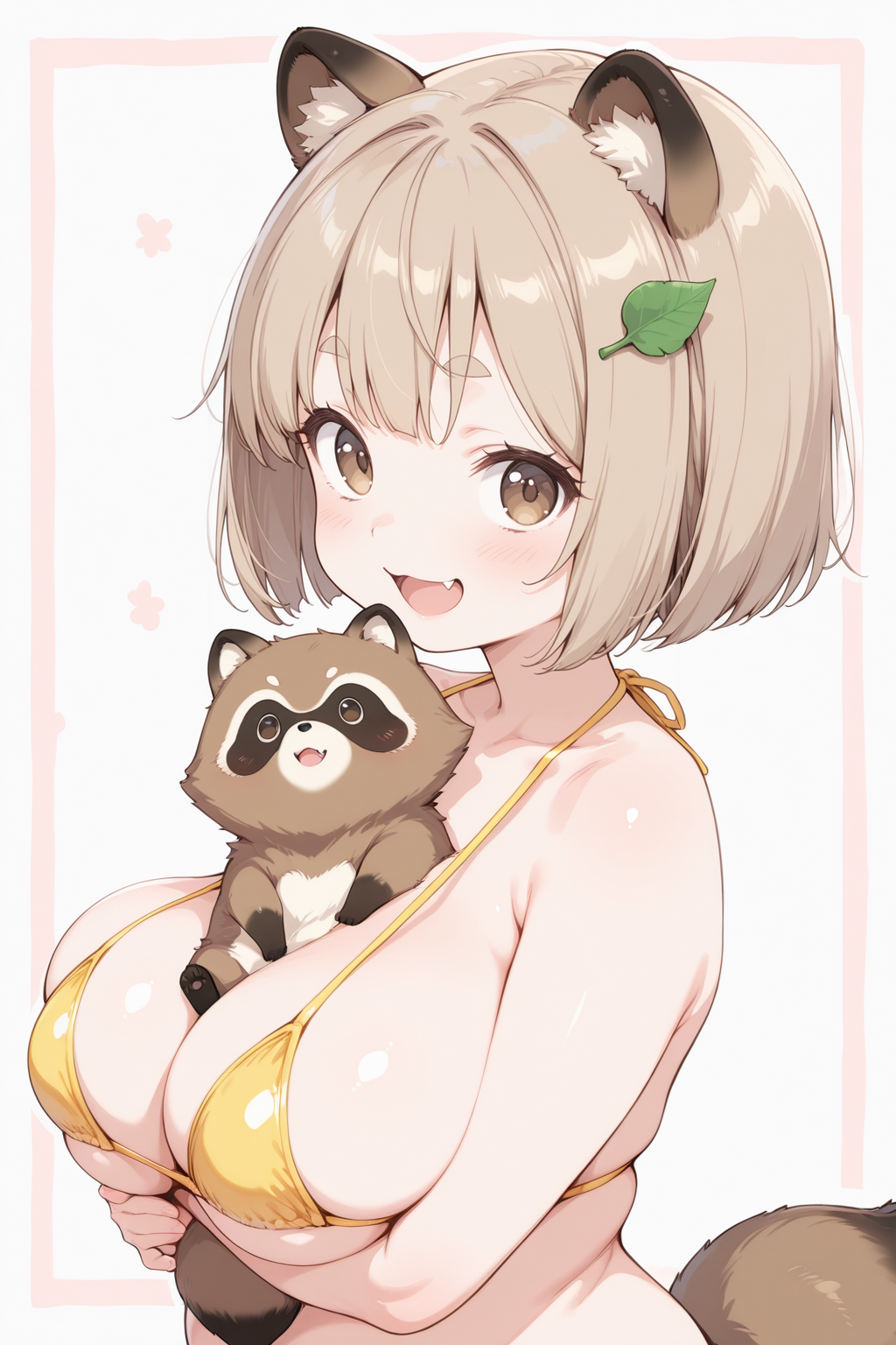 乳にたぬき