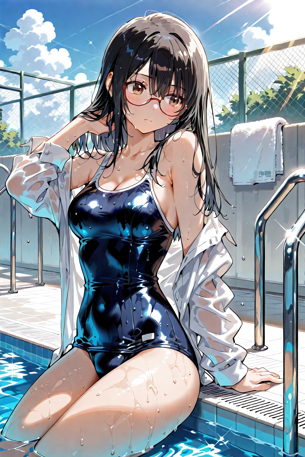 girl（プール）