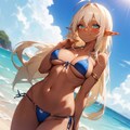 夏のダークエルフ姉さん 7枚目