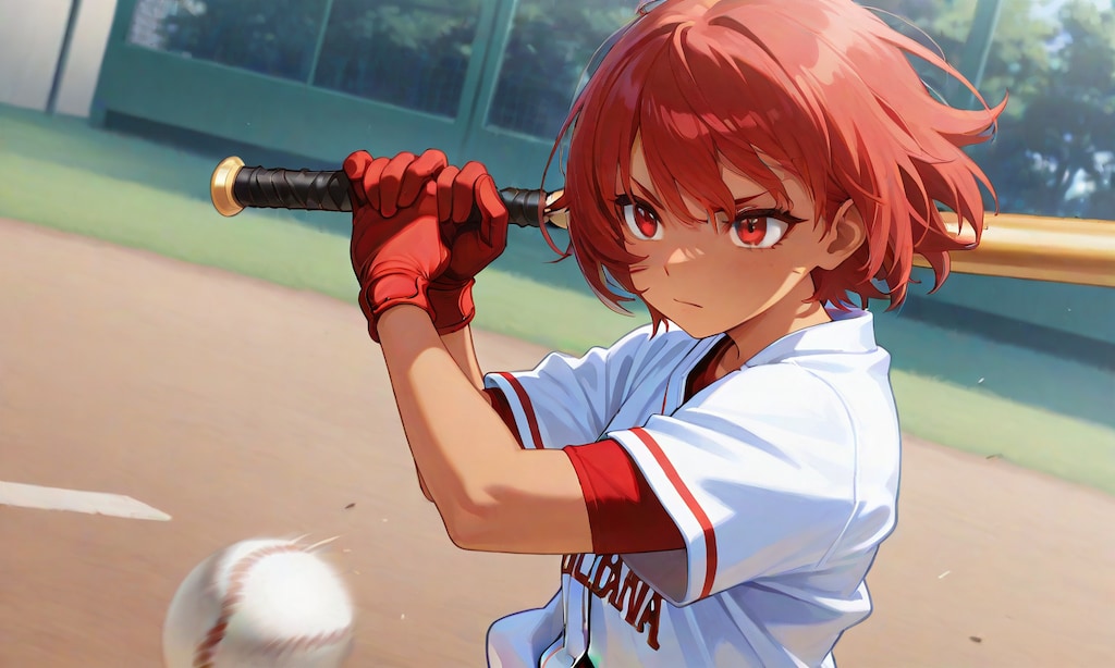 バッティング練習