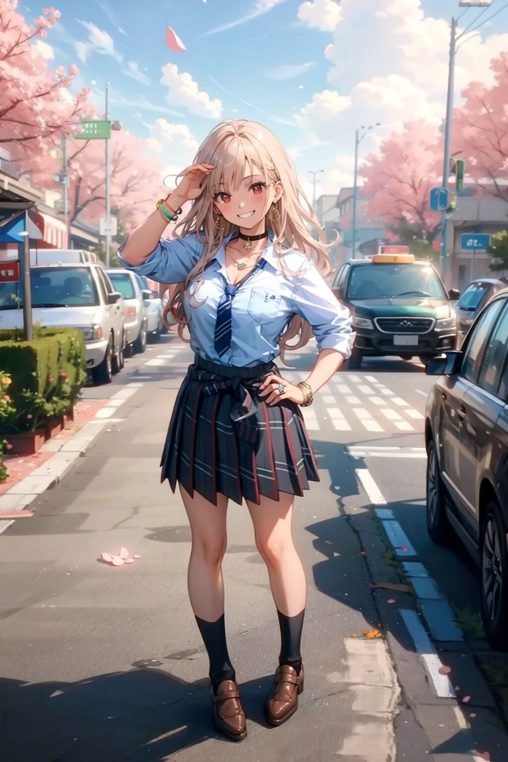 「お前と桜、見たかったんだ！」