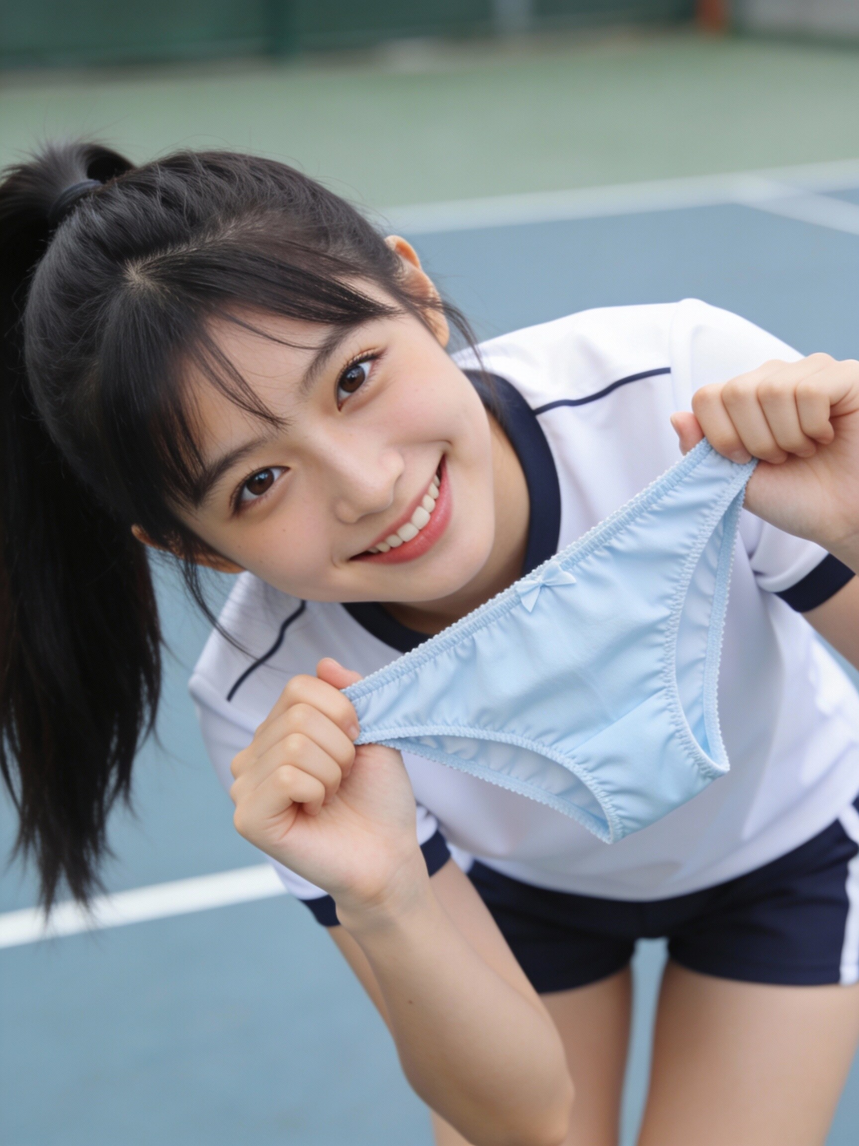パンツ見せてくる女の子