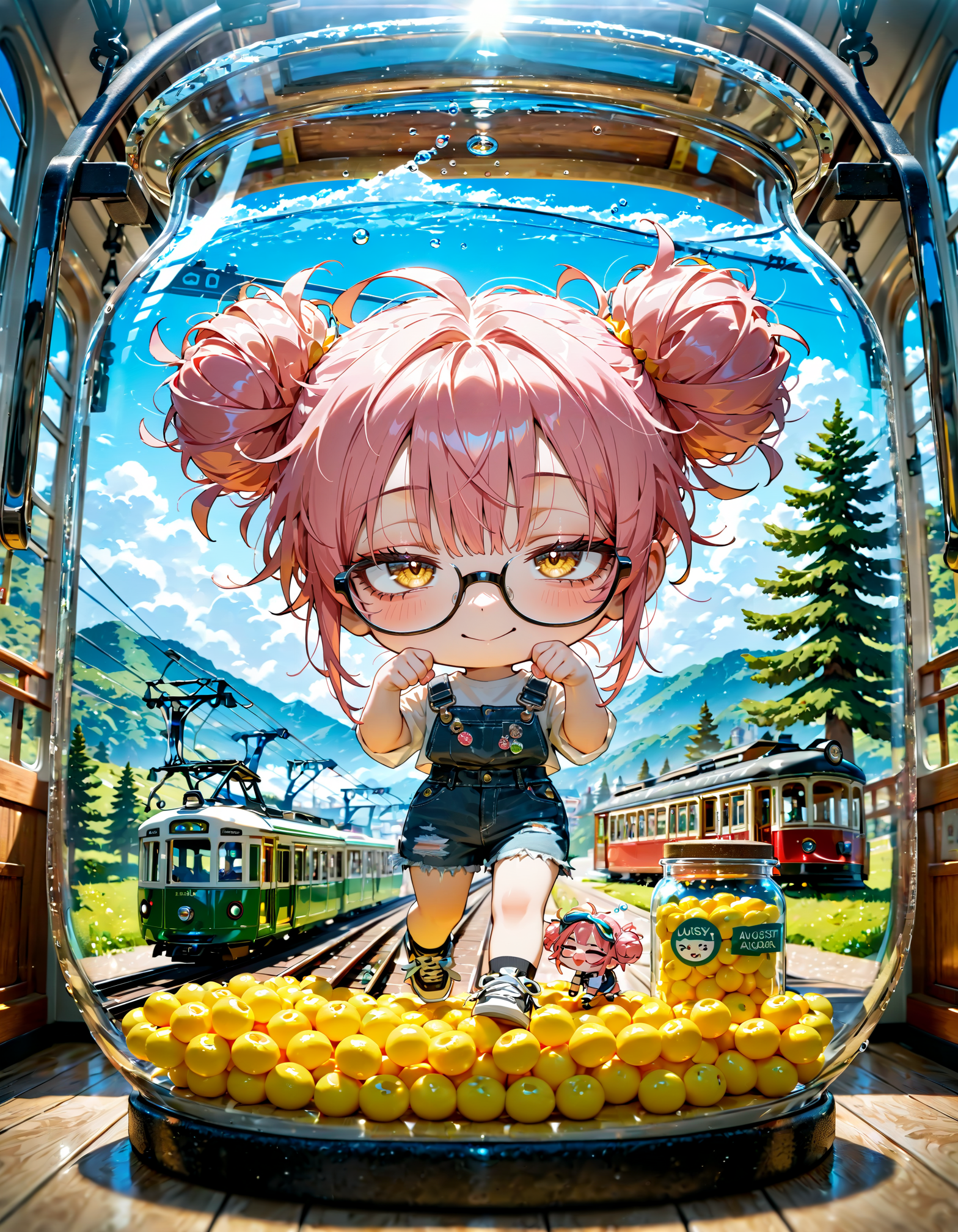 今日は何の日？　ケーブルカーの日 | の人気AIイラスト・グラビア