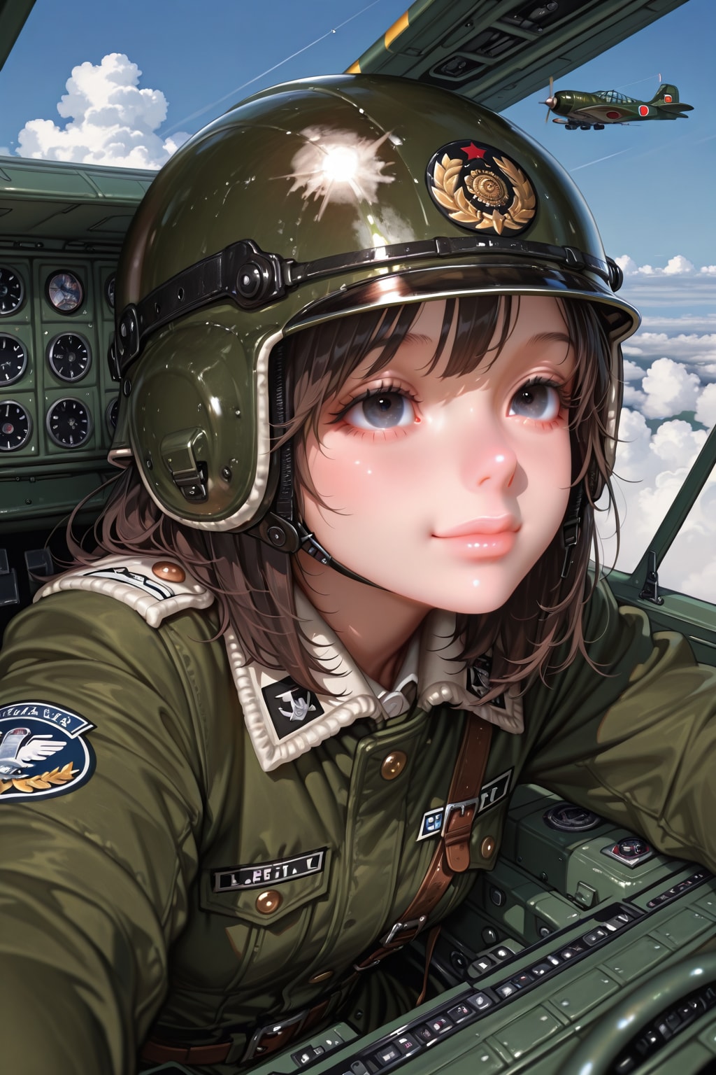 パイロット女子
