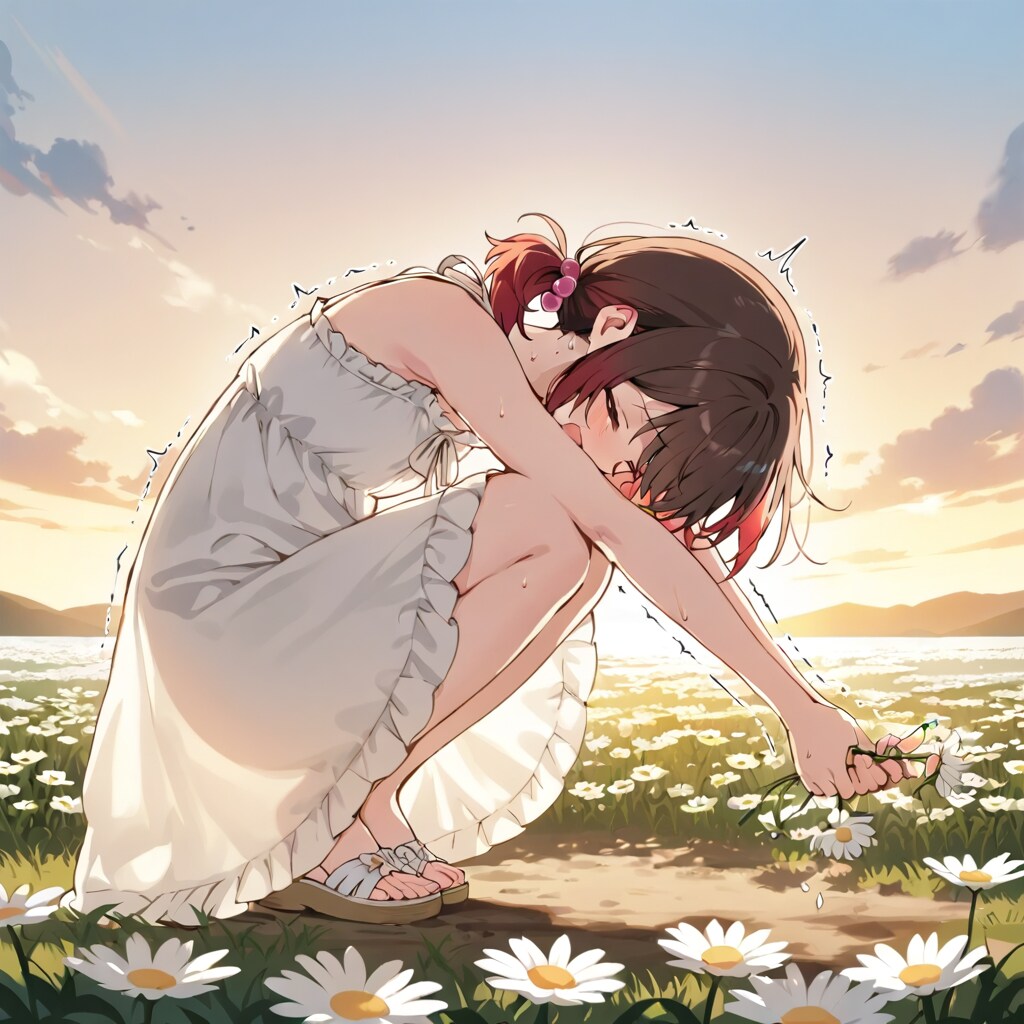 突然のお花摘み