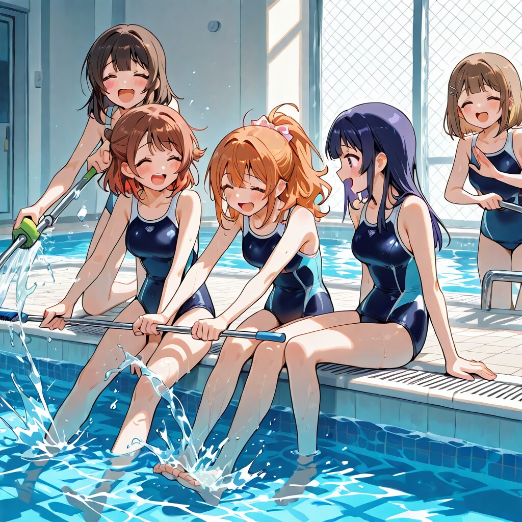 プール掃除
