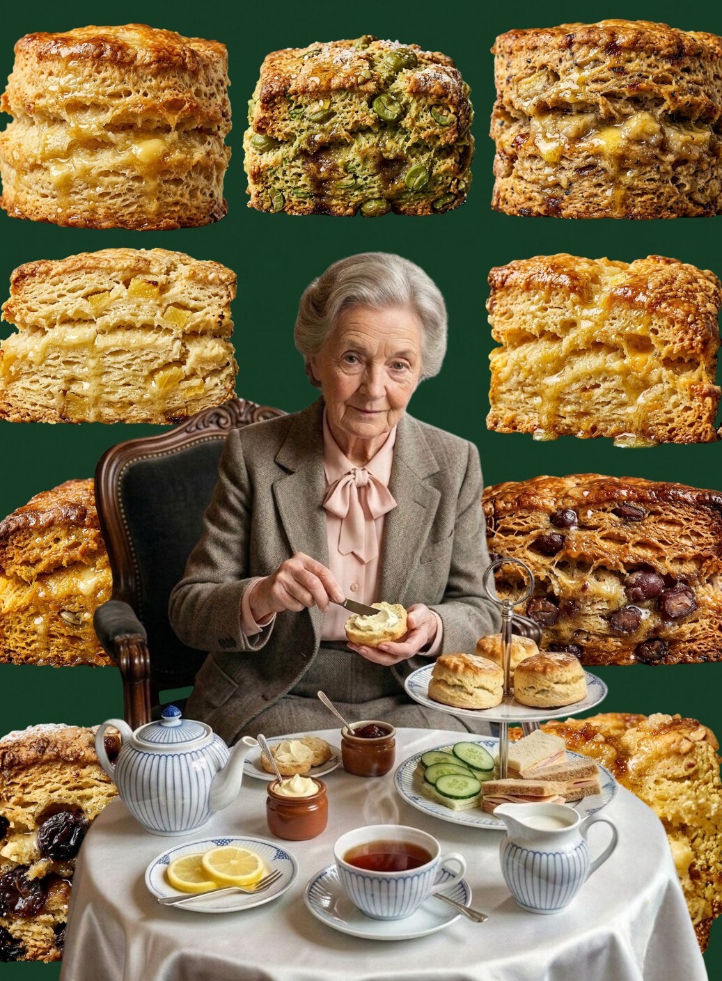 「本物のスコーン」とミス・マープル | の人気AIイラスト・グラビア