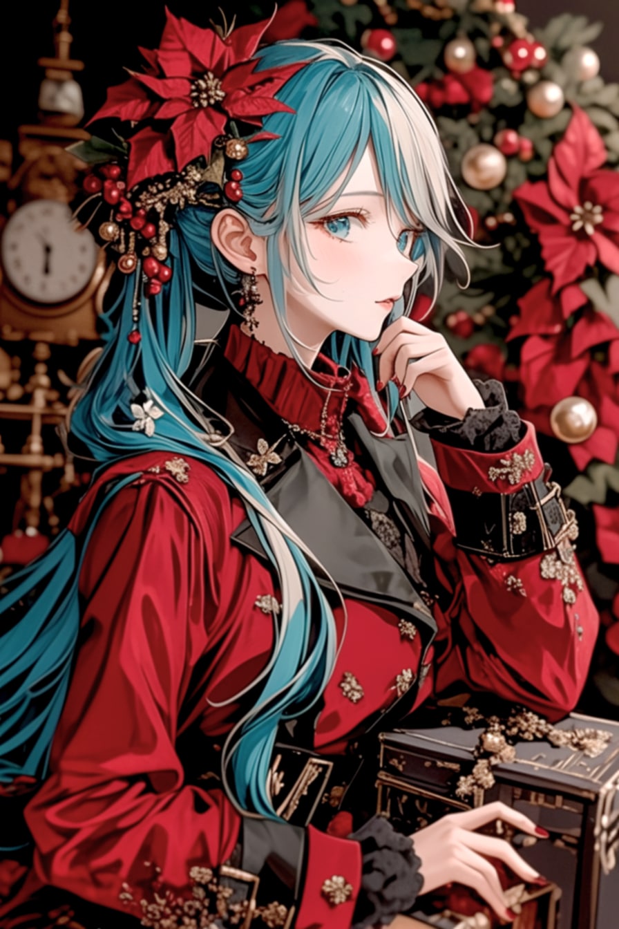 サンタガール-02 | の人気AIイラスト・グラビア