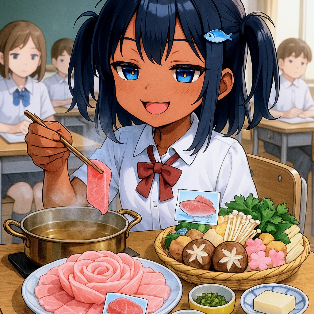 授業中にシャブを決めるこなつちゃん