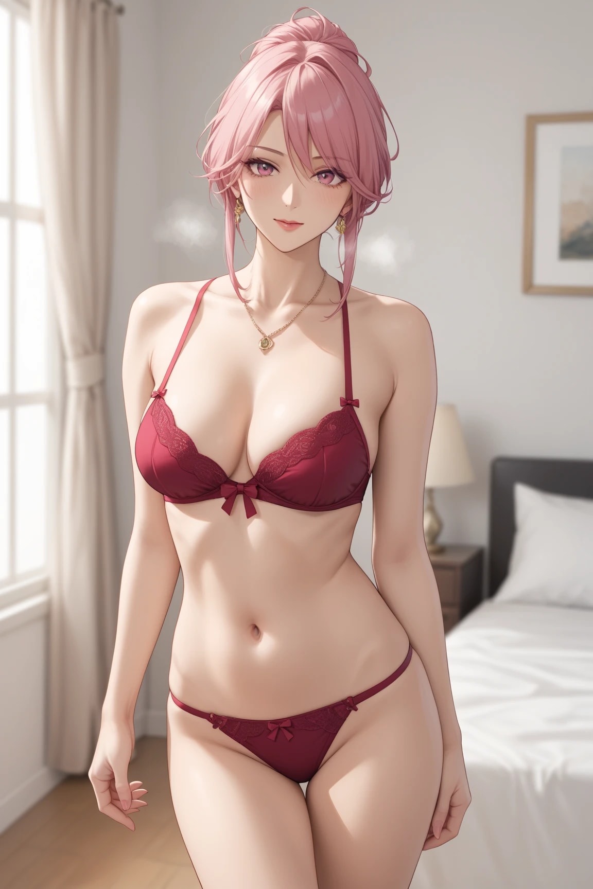 下着姿のお姉さん
