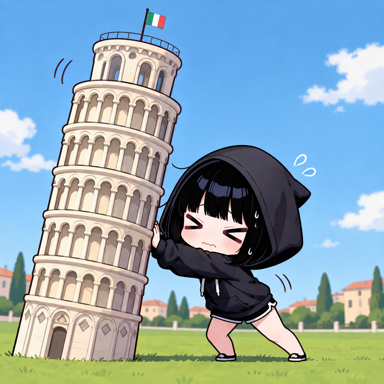 斜塔を直したい | の人気AIイラスト・グラビア
