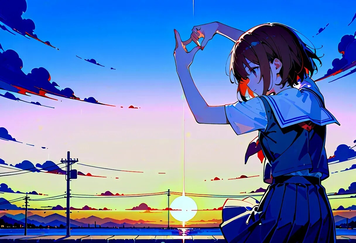 夜まで練習するね