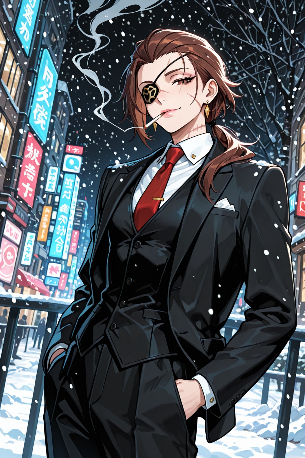 スカーフェイス姉さん | の人気AIイラスト・グラビア