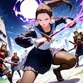 現代のサムライガール 3枚目