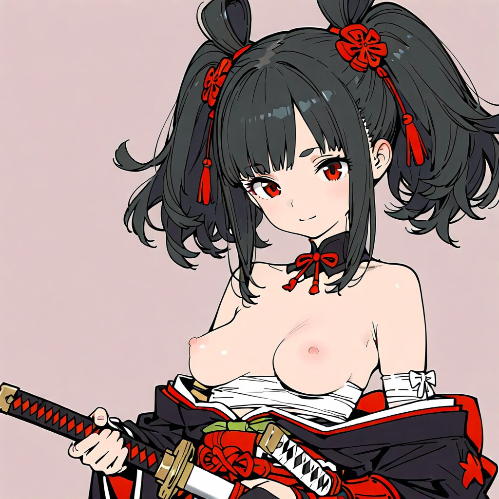 刀おっぱいガール