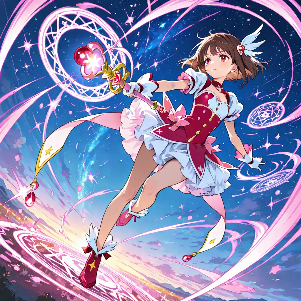 魔法少女桃花、殲滅します！ | の人気AIイラスト・グラビア